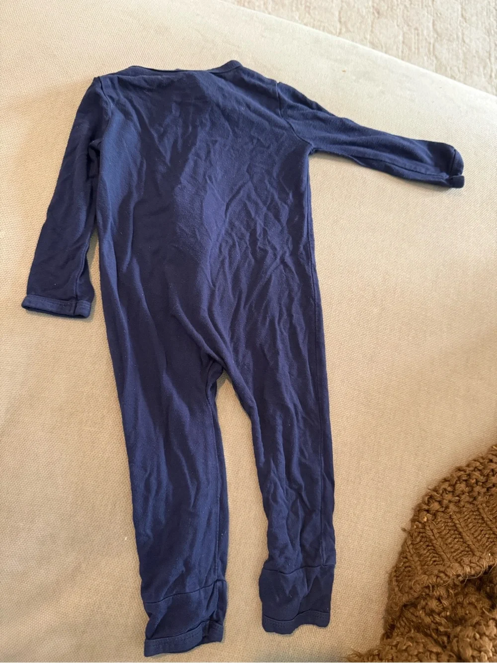 Kyte BABY Navy Blue Long Sleeve Pajamas